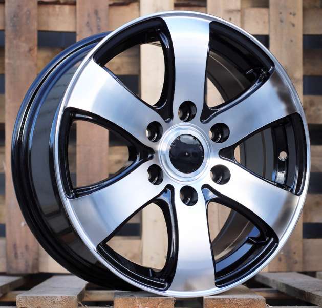 Alloy wheels JIL Wheels BK747BlackPoli