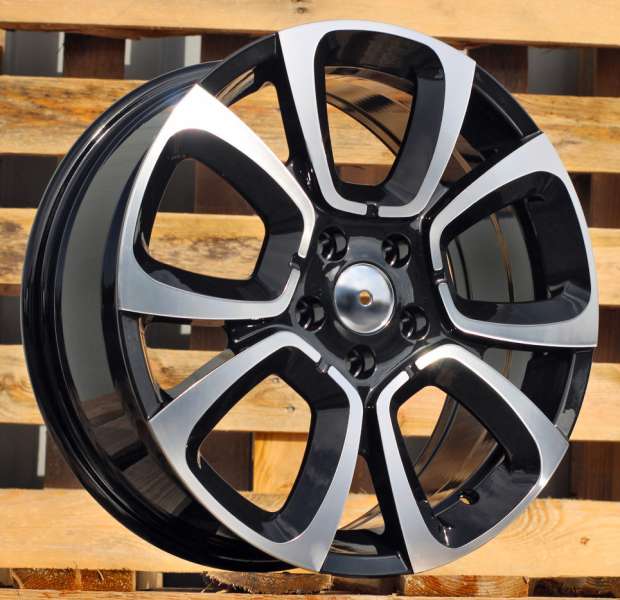Alloy wheels JIL Wheels B5850BlackPoli