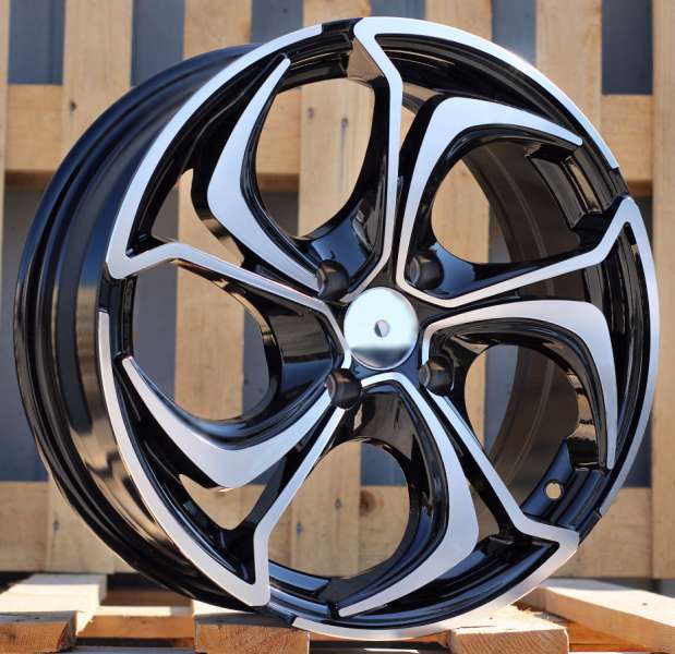 Alloy wheels JIL Wheels BY980(LU1235)BlackPoli