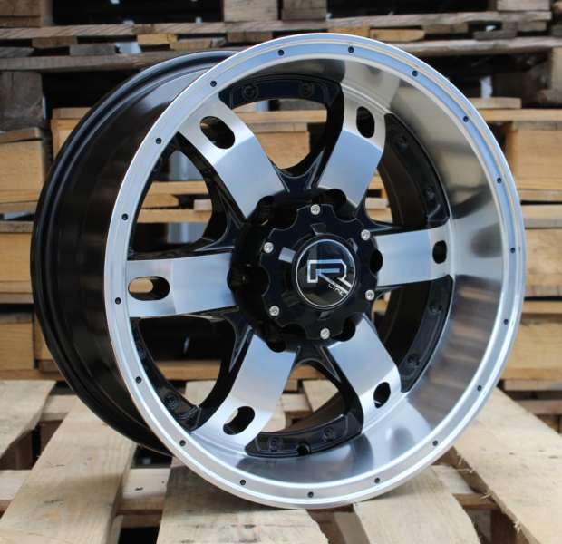 Alloy wheels JIL Wheels BK749BlackPoli