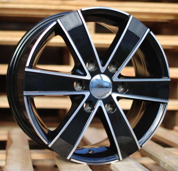 Alloy wheels JIL Wheels BK474BlackPoli
