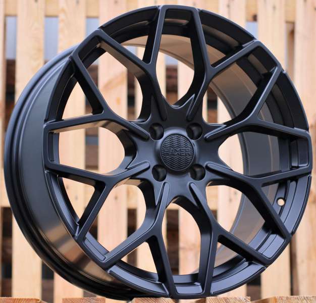 Alloy wheels JIL Wheels B1449BlackHalfMatt(BLHM)SMART(P2)(Front+RearHAXER)