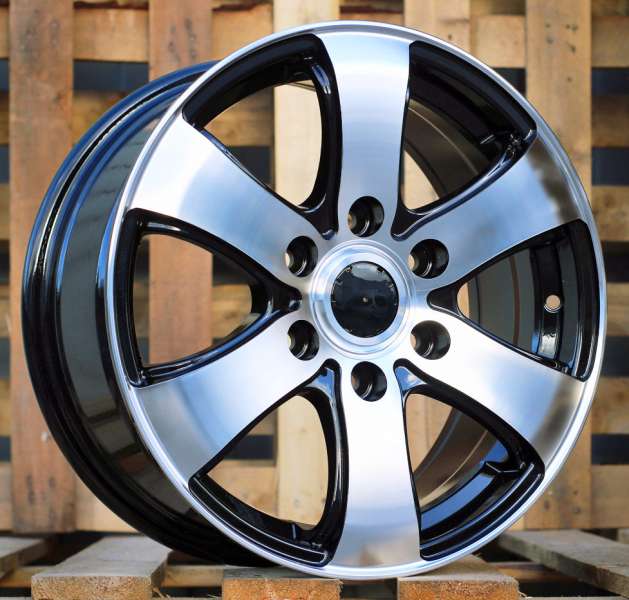 Alloy wheels JIL Wheels BK747BlackPoli