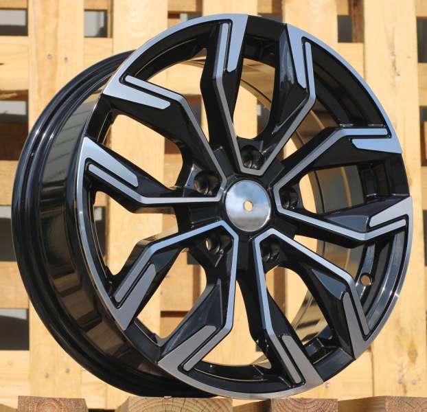 Alloy wheels JIL Wheels B1518BlackPoli
